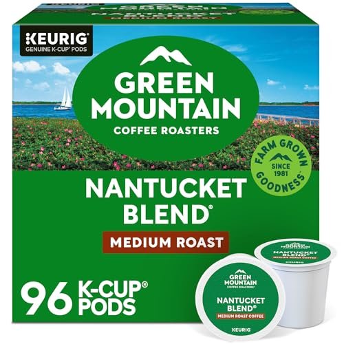Green Mountain Nantucket Blend Coffee: Rich Island-Inspired Medium Roast